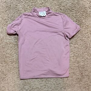 Sadie & Sage Dusty Pink Short Sleeve Baby Tee